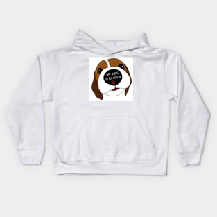 My dog the best medicine Kids Hoodie